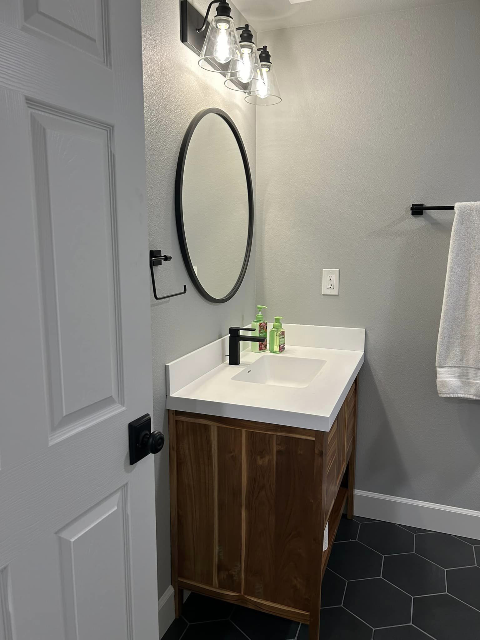 Full bathroom renovation in Northern Colorado by Blue Springs Construction